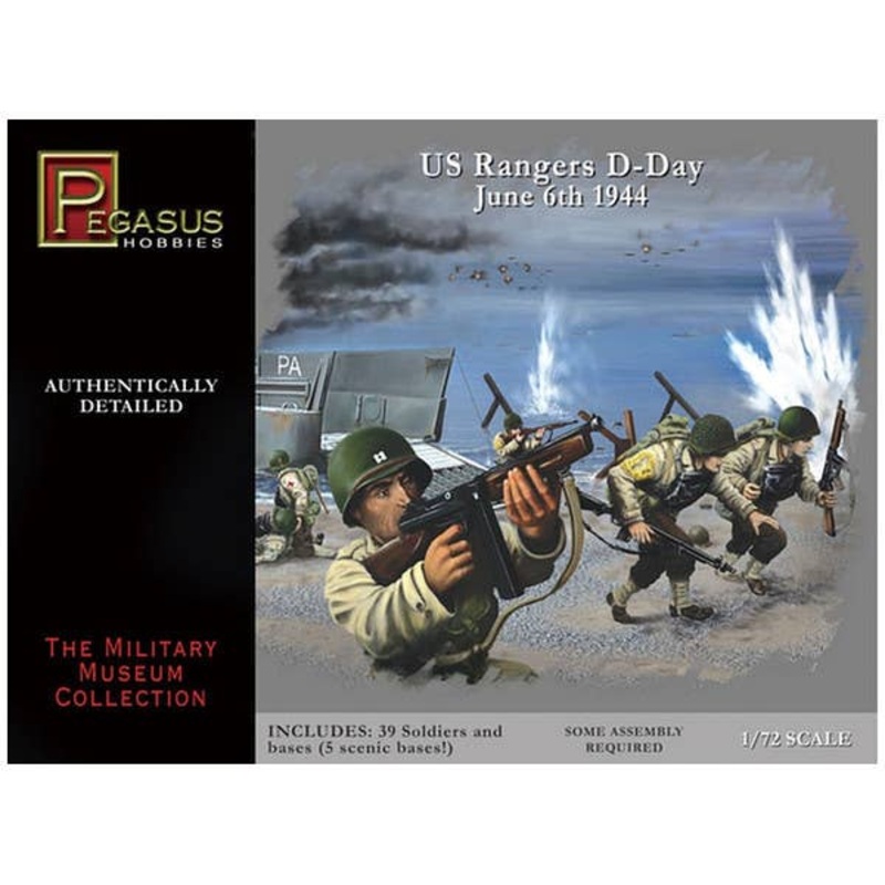 1/72 U.S. Rangers Invasion of Normandy D-Day June 6th 1944
