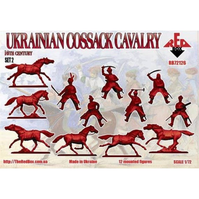 1/72 Ukrainian Cossack Cavalry 16th Century Set 2