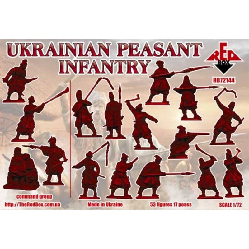 1/72 Ukrainian Peasant infantry 17th century