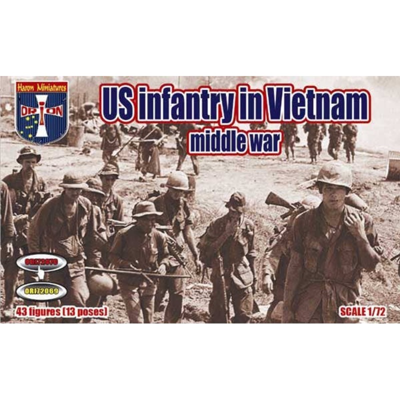 1/72 US infantry in Vietnam (middle war)