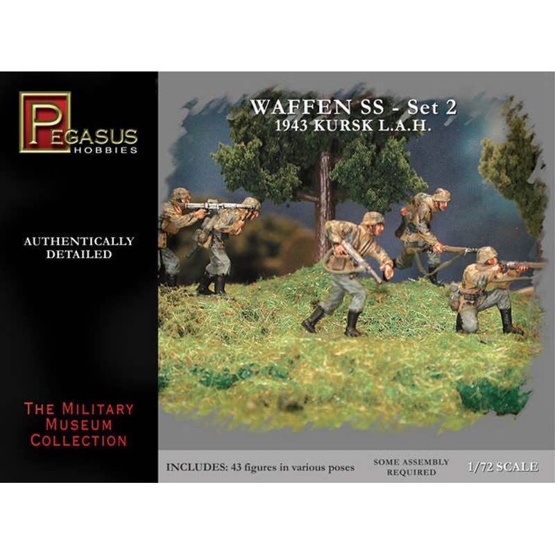 1/72 Waffen SS - Set 2 1943 Kursk L.A.H.