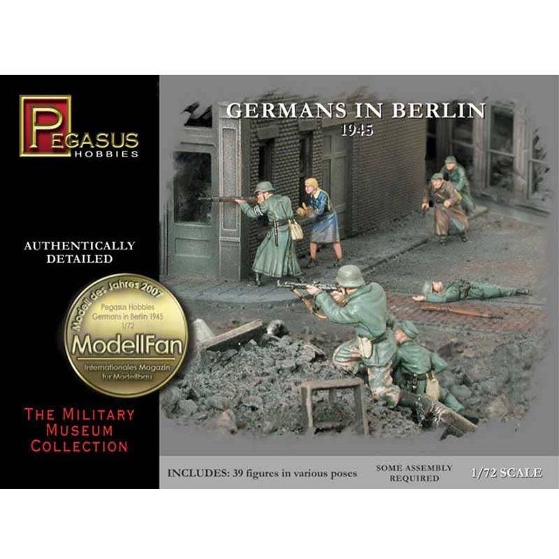 1/72 WW.II Berlin Urban Battle Figure Set