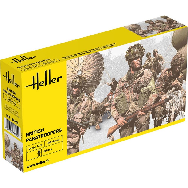 1/72 WW.II British Paratroopers (50pcs)