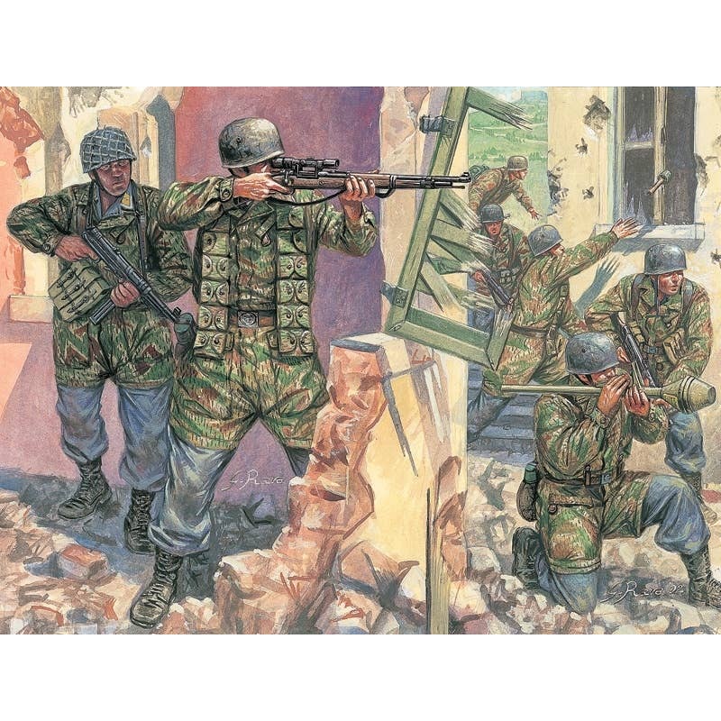 1/72 WW.II German Paratroopers