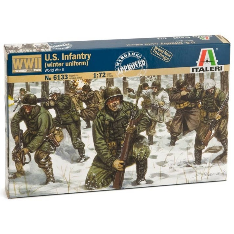 1/72 WW.II U.S.Infantry (Winter Uniform) (36pcs)