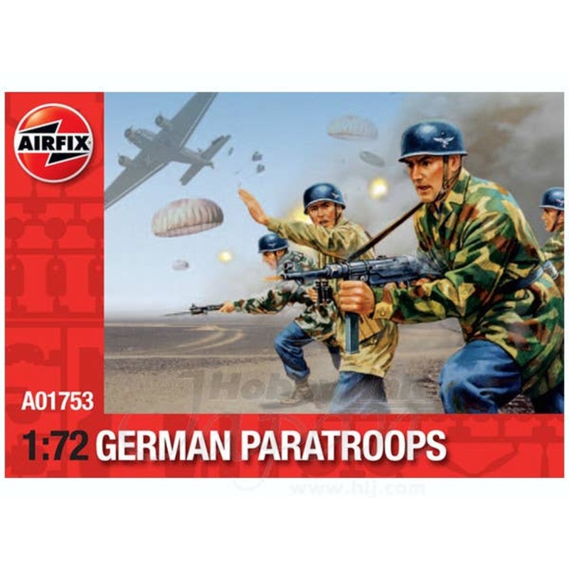 1/72 WWII German Paratroops