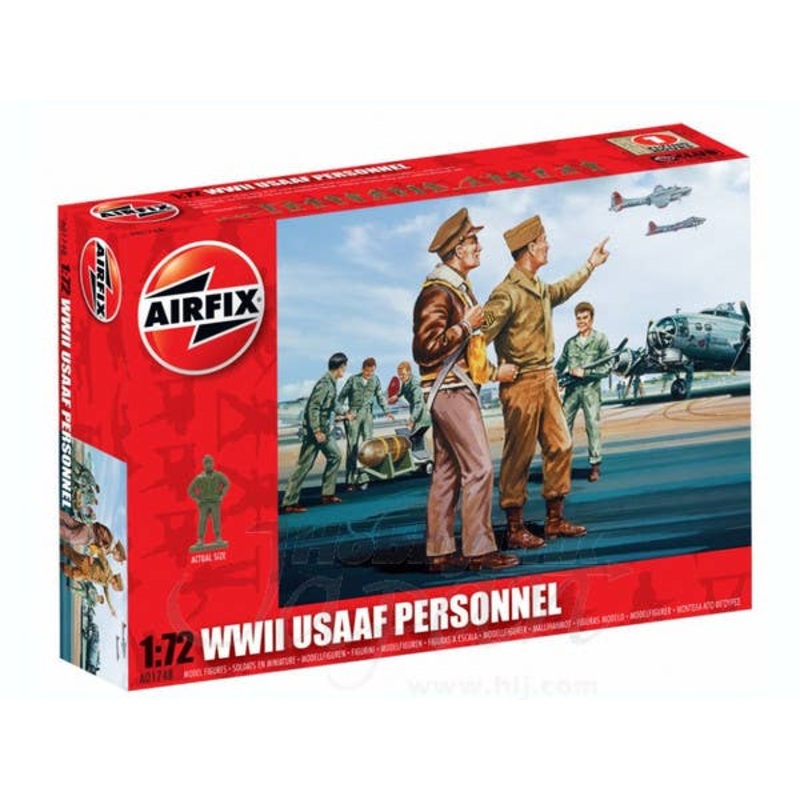 1/72 WWII USAAF Personnel Set (46pcs)