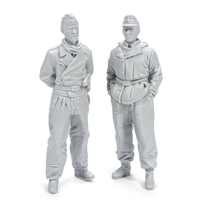 1/35 WW.II German Tank Crew Set Tank Crew in Winter Clothes (Set of 2)