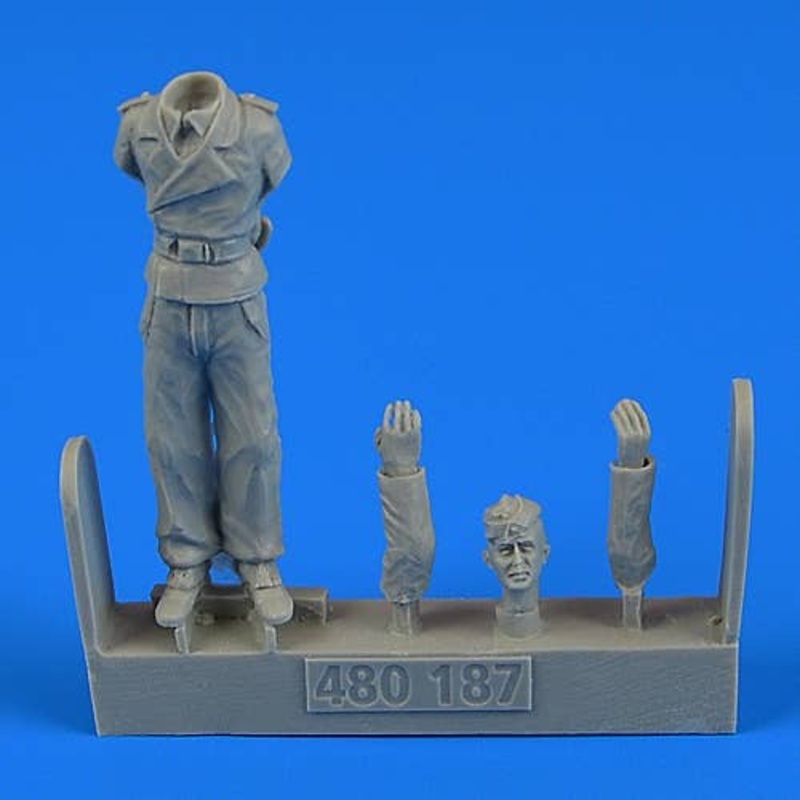 1/48 German WWII Tank Crew - Trooper D