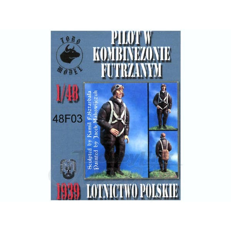 1/48 Polish Fighter Pilot in Fur Flying 1939 Sep.