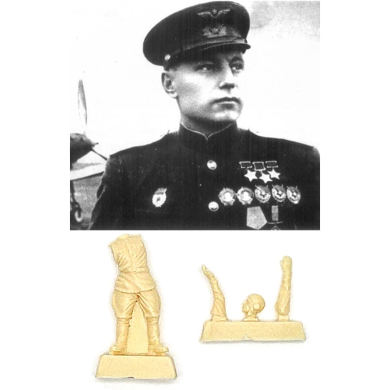1/48 Soviet Aces A.I. Pokryskin (1 fig. for P-39)