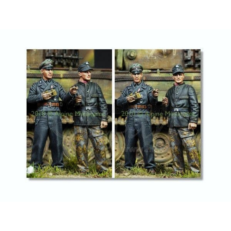 1/48 WSS Panzer Crew Set