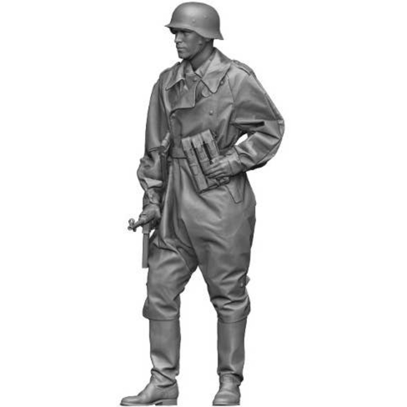 1/48 WW.II German Motorcyclist