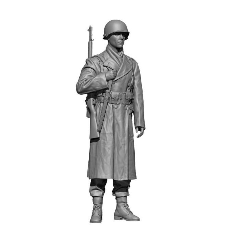 1/48 WWII US Army Rifleman Battle of the Bulge