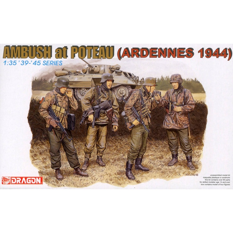 1/35 Ambush at Poteau (Ardennes 1944) Figure Set