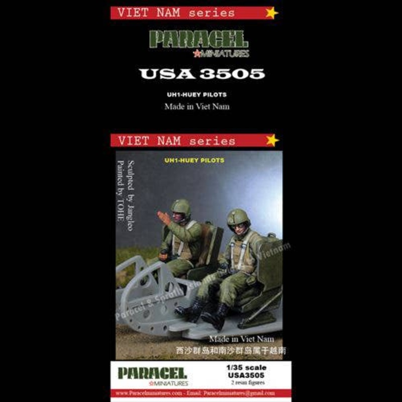 1/35 Current Use American UH-1 Huey Pilot Set (2pcs)