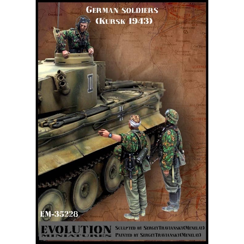 1/35 German Grenadier & Tank Commander Last Meeting Kursk 1943 (Set of 3)