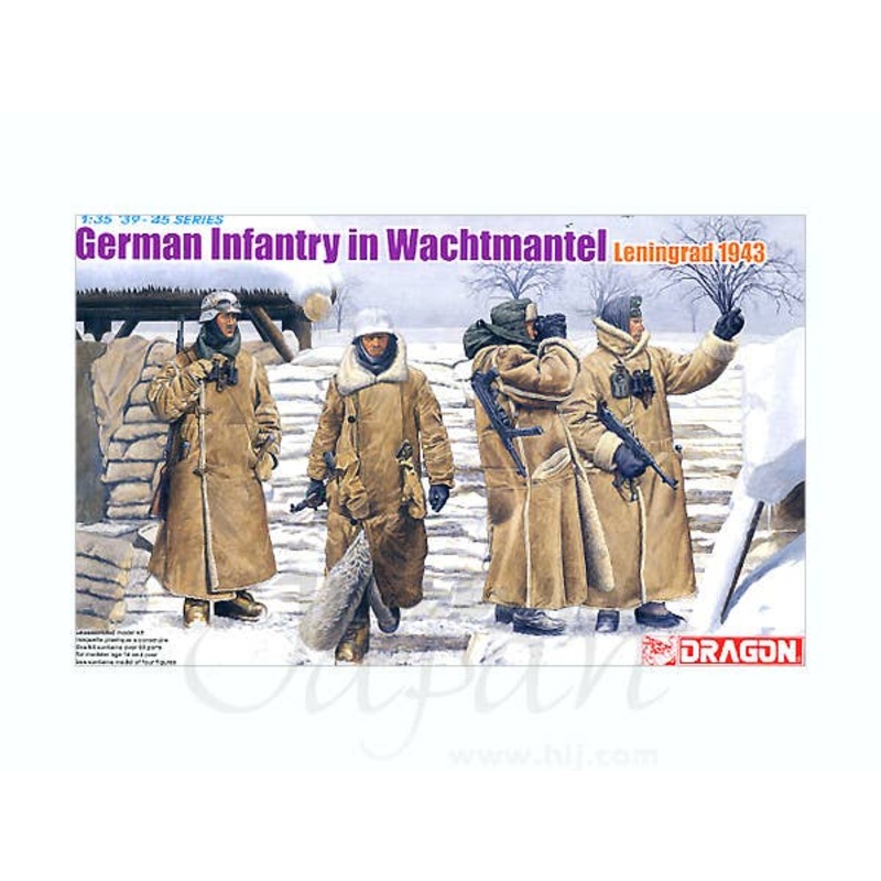 1/35 German Infantry in Wachtmantel Leningrad 1943