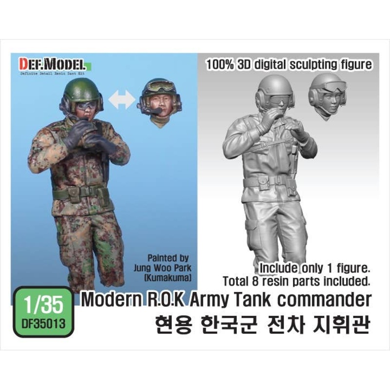 1/35 Modern ROK Army Tank Commander for K2