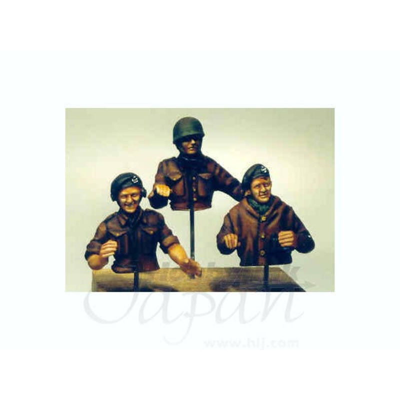 1/35 UK Tank Crew Busts, Summer 1944