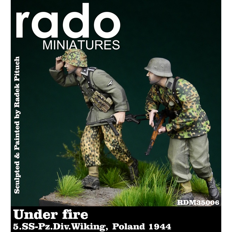 1/35 Under Fire 5 SS Panzer Division Wiking 1944 (2 figures)