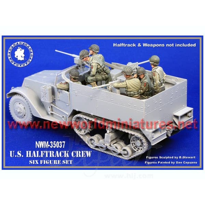 1/35 US Halftrack Crew (6 figures)