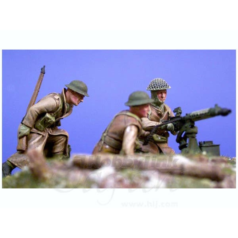 1/35 Vickers & Crew (3 figures)