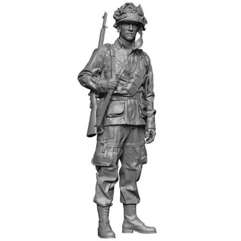 1/35 WWII American Airborne Division Battle of Carentan Rifleman