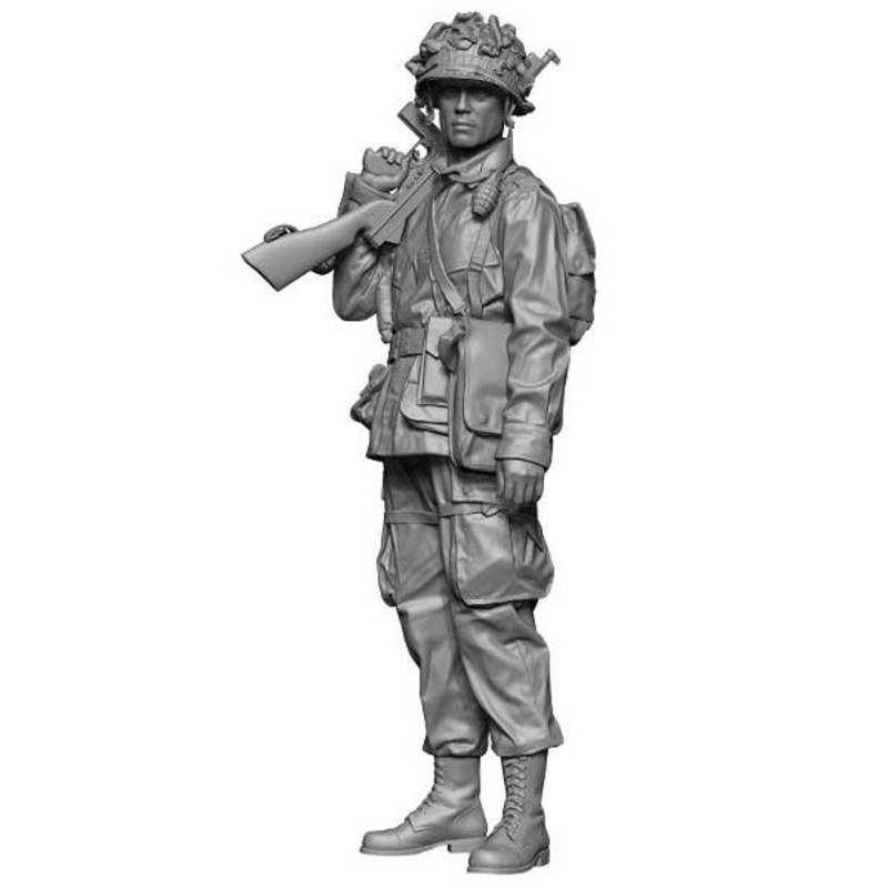 1/35 WWII American Airborne Division Battle of Carentan Squad Leader