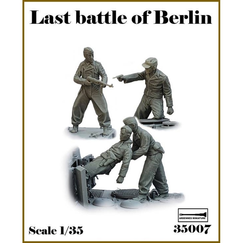 1/35 WWII German Berlin Last Battle Full Set (4pcs)