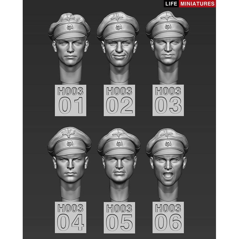 1/35 WWII German Spare Headset No.3 Waffen-SS Commander