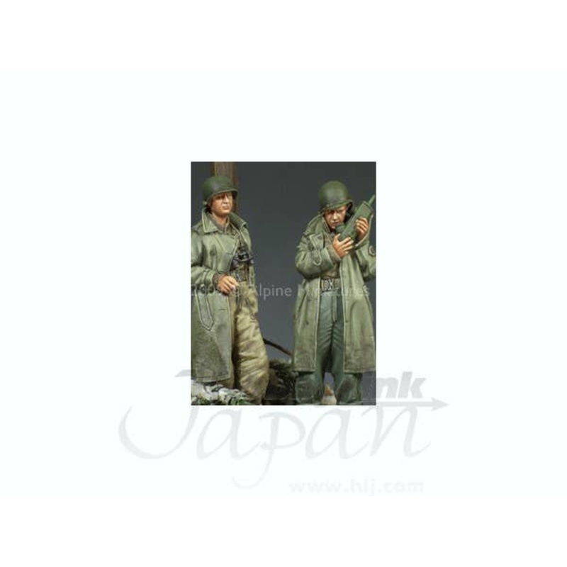 1/35 WWII US Army Officer #3 (2 Bodies 4 Heads)