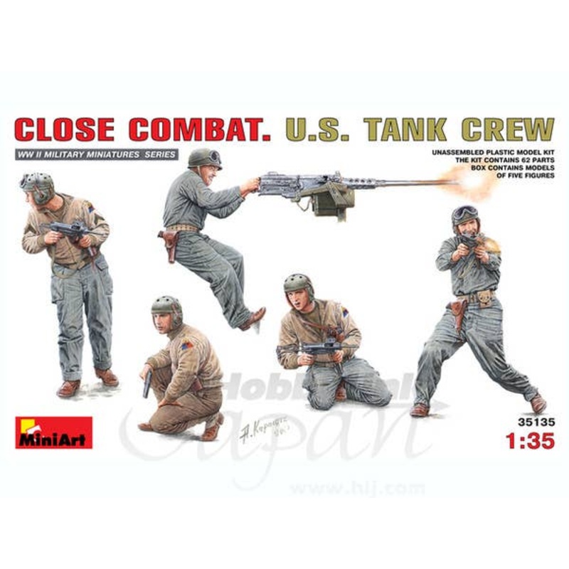 1/35 Close Combat U.S. Tank Crew (5 figures)
