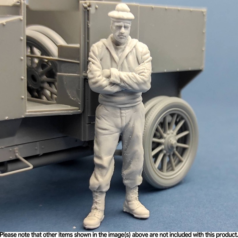 1/35 French Marine Armored Car Standing Crewman