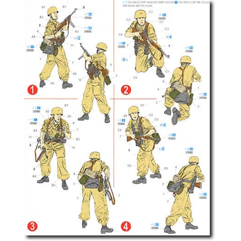 1/35 German Fallschirmjager Regiment 3 Sicily 1943