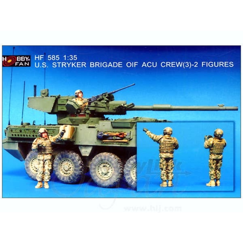 1/35 Iraq War US Stryker Brigade OIF ACU Crew Set (2 Fi