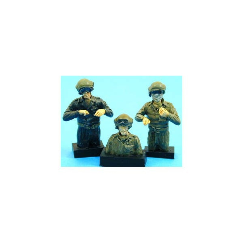 1/35 Modern UK AFV Crew (Overalls/General) 3 Figures