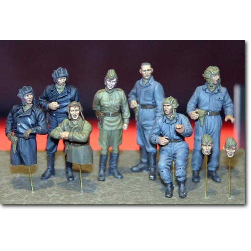 1/35 Russian Tank Crew