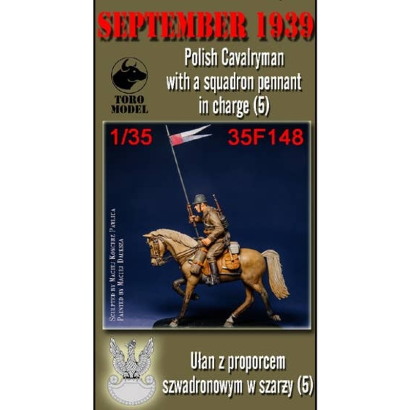 1/35 September 1939 - Polish Cavalryman with a squadron pennant in charge (5)