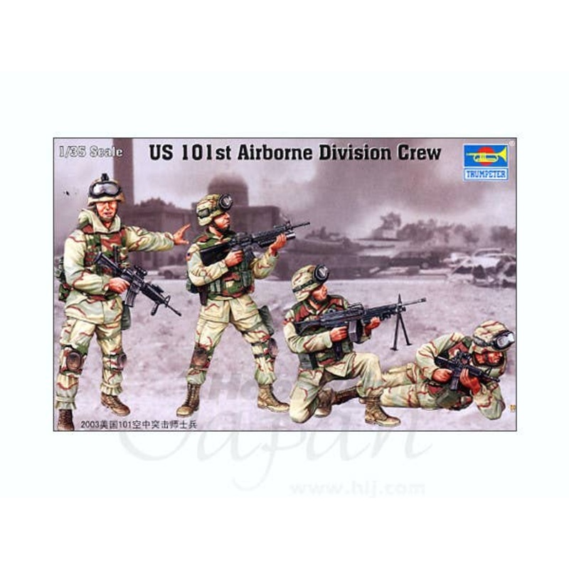 1/35 US Army 101st Airborne Division Crew