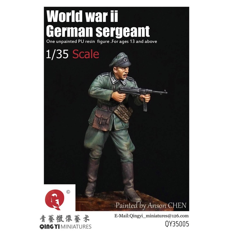 1/35 WWII German Army Sergeant