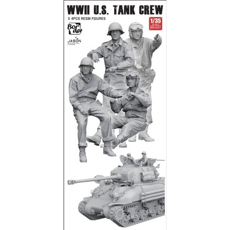 1/35 WWII U.S. Tank Crew