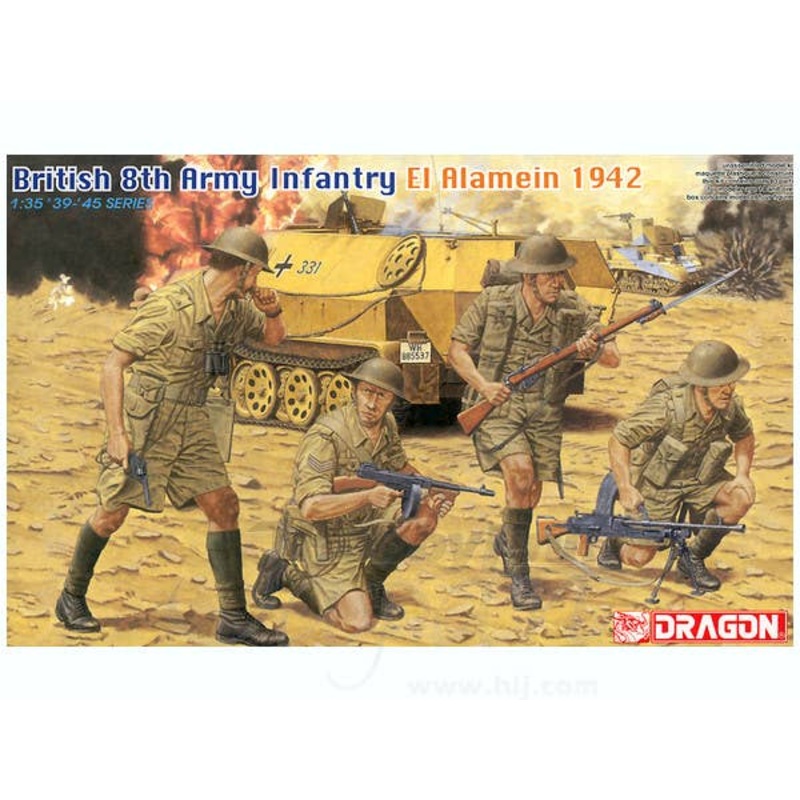 1/35 British 8th Army Infantry El Alamein 1942