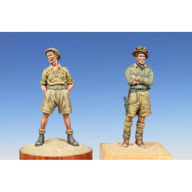 1/35 British Soldier & Tank Crewman (Western Desert 1940)