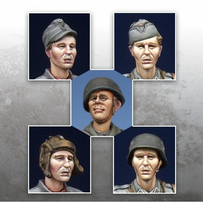 1/35 Finnish Head Set WW II