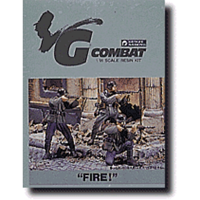 1/35 German Infantry Figure Set "Fire!"