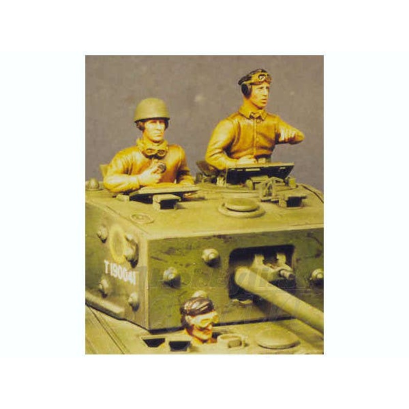 1/35 UK Tank Crew (3 Busts)