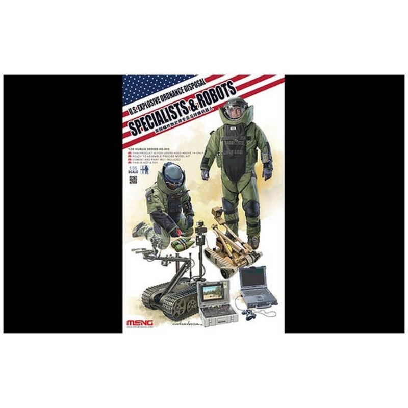 1/35 US Explosive Ordnance Disposal Specialists & Robots