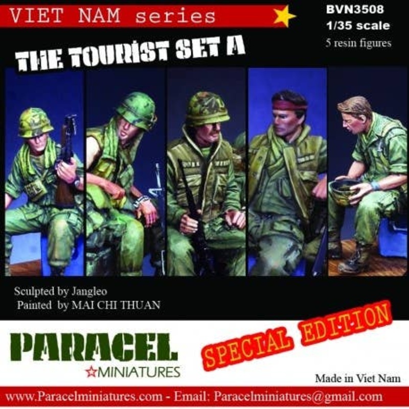 1/35 Vietnam War The Tourist Set A