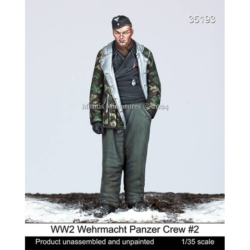1/35 WW2 Wehrmacht Panzer Crew #2